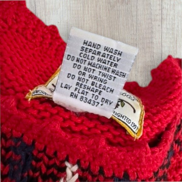 Heirloom Collectibles Ugly Christmas Tree Sweater 90s Plaid Red Green Womens M - Picture 3 of 4